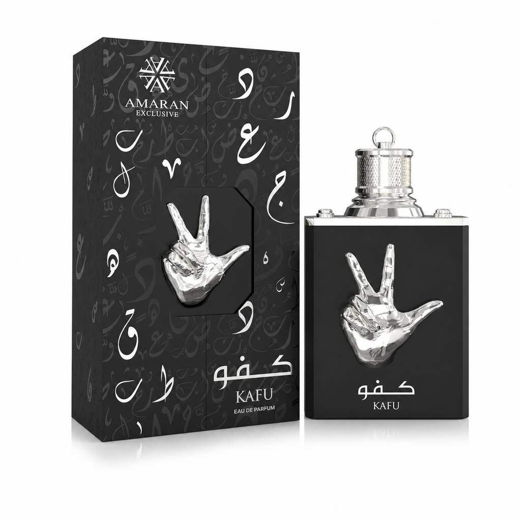 AMARAN Kafu Eau de Parfum for Men 100 ml – Citrus, Spicy & Woody