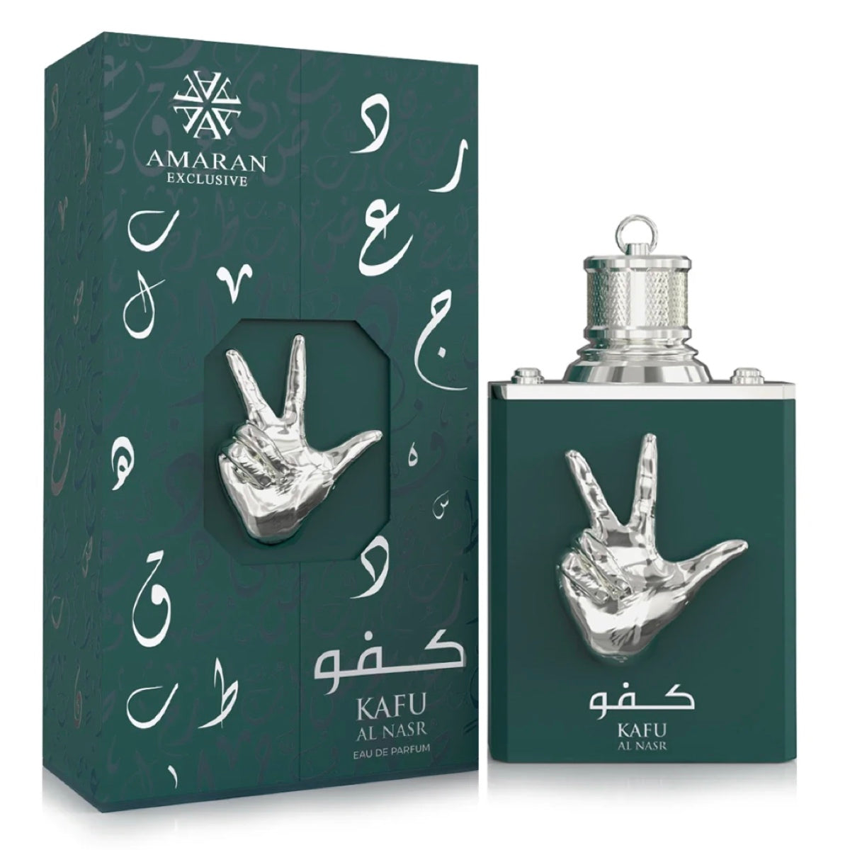 AMARAN Kafu Al Nasr Eau de Parfum for Men 100 ml – Green, Aquatic & Creamy