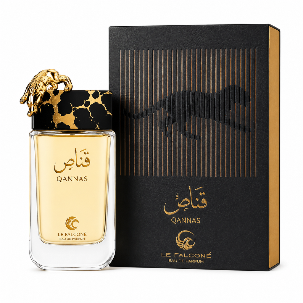 Le Falcone Qannas Eau de Parfum for Men 90 ml – Warm Spicy & Woody