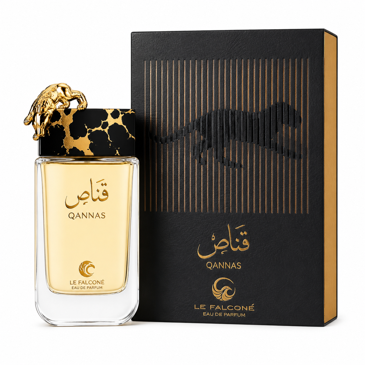 Le Falcone Qannas Eau de Parfum for Men 90 ml – Warm Spicy & Woody